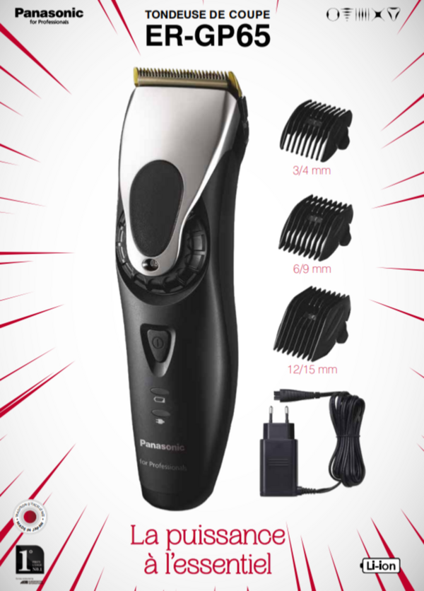 Tondeuse Panasonic wergp65